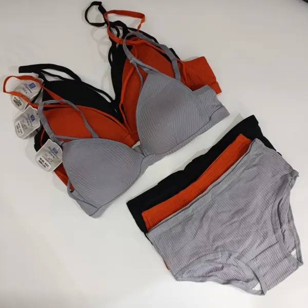 ست نیم تنه و شورت کبریتی هارنس دار TRENDY