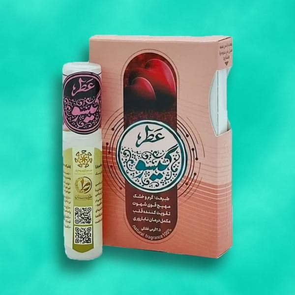 عطر طبیعی گیسو 2.5 میلی طیبستان